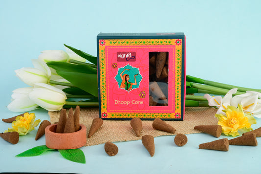 Dhoop Cones (30 Cones + Tulsi Stand)