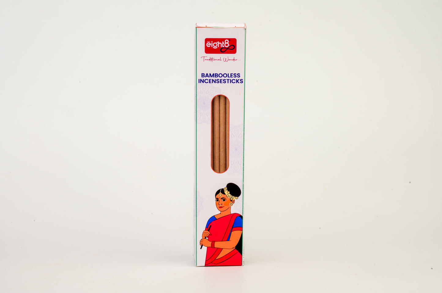 Bamboo less Incense Sticks (30 Sticks+ Stand)